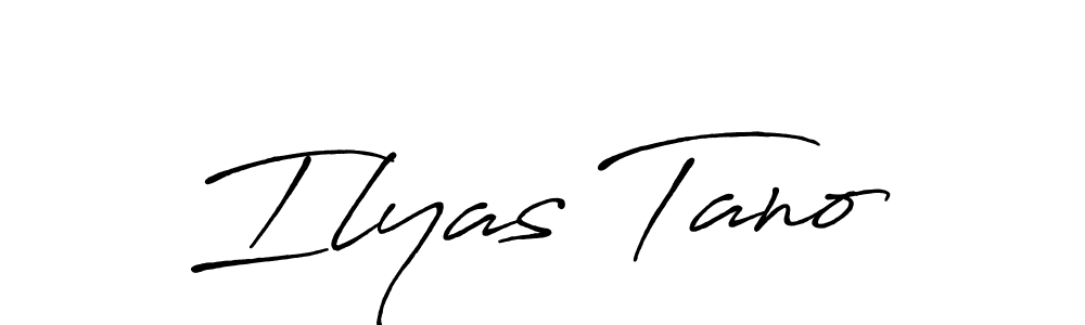 Make a short Ilyas Tano signature style. Manage your documents anywhere anytime using Antro_Vectra_Bolder. Create and add eSignatures, submit forms, share and send files easily. Ilyas Tano signature style 7 images and pictures png