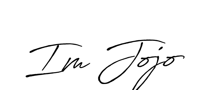 Also You can easily find your signature by using the search form. We will create Im Jojo name handwritten signature images for you free of cost using Antro_Vectra_Bolder sign style. Im Jojo signature style 7 images and pictures png