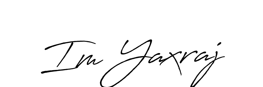 How to make Im Yaxraj signature? Antro_Vectra_Bolder is a professional autograph style. Create handwritten signature for Im Yaxraj name. Im Yaxraj signature style 7 images and pictures png