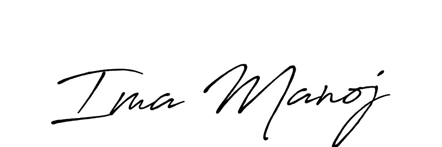 Once you've used our free online signature maker to create your best signature Antro_Vectra_Bolder style, it's time to enjoy all of the benefits that Ima Manoj name signing documents. Ima Manoj signature style 7 images and pictures png