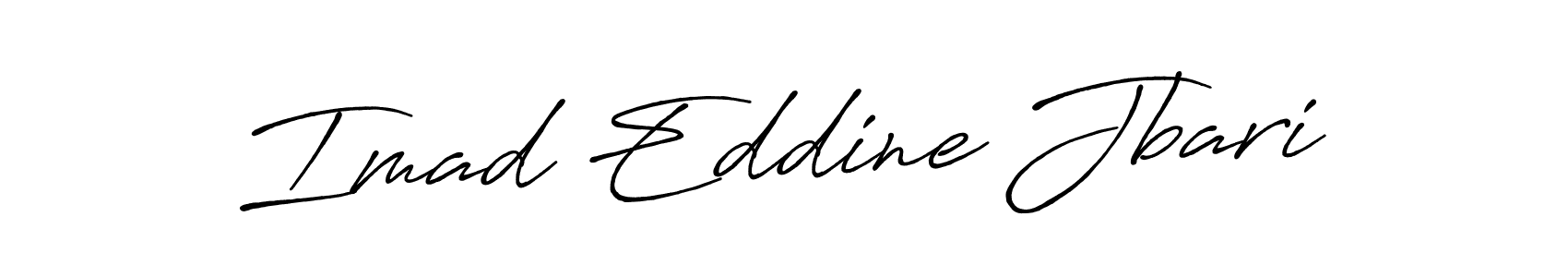 It looks lik you need a new signature style for name Imad Eddine Jbari. Design unique handwritten (Antro_Vectra_Bolder) signature with our free signature maker in just a few clicks. Imad Eddine Jbari signature style 7 images and pictures png