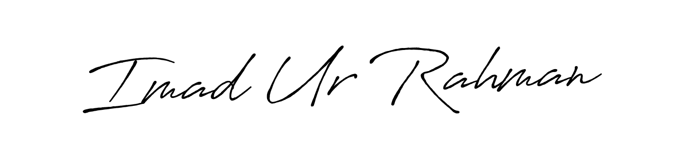 This is the best signature style for the Imad Ur Rahman name. Also you like these signature font (Antro_Vectra_Bolder). Mix name signature. Imad Ur Rahman signature style 7 images and pictures png