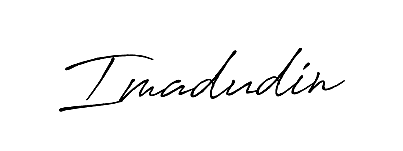 Make a beautiful signature design for name Imadudin. Use this online signature maker to create a handwritten signature for free. Imadudin signature style 7 images and pictures png