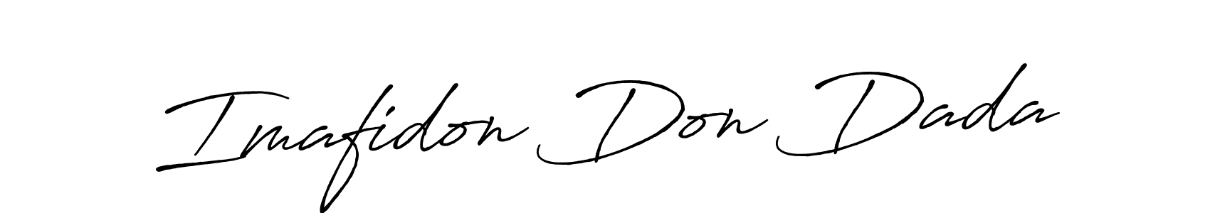 Antro_Vectra_Bolder is a professional signature style that is perfect for those who want to add a touch of class to their signature. It is also a great choice for those who want to make their signature more unique. Get Imafidon Don Dada name to fancy signature for free. Imafidon Don Dada signature style 7 images and pictures png