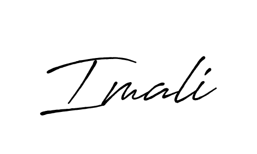 Best and Professional Signature Style for Imali. Antro_Vectra_Bolder Best Signature Style Collection. Imali signature style 7 images and pictures png