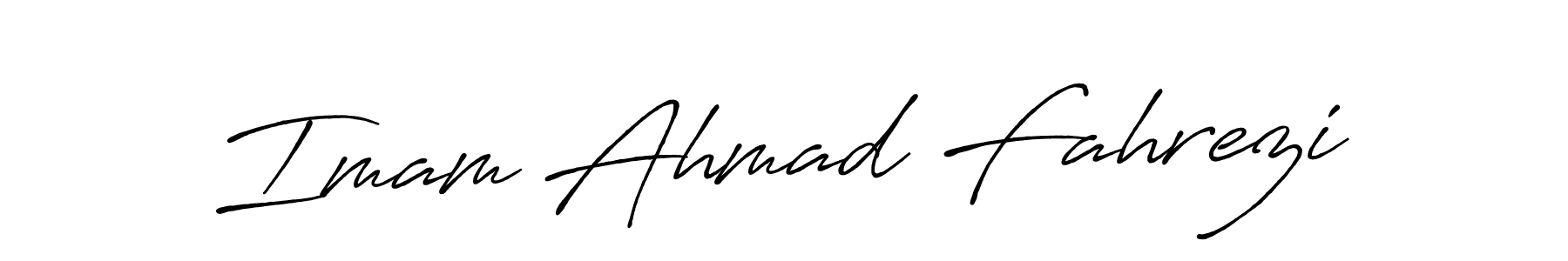 How to Draw Imam Ahmad Fahrezi signature style? Antro_Vectra_Bolder is a latest design signature styles for name Imam Ahmad Fahrezi. Imam Ahmad Fahrezi signature style 7 images and pictures png