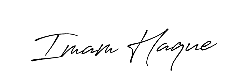 Similarly Antro_Vectra_Bolder is the best handwritten signature design. Signature creator online .You can use it as an online autograph creator for name Imam Haque. Imam Haque signature style 7 images and pictures png