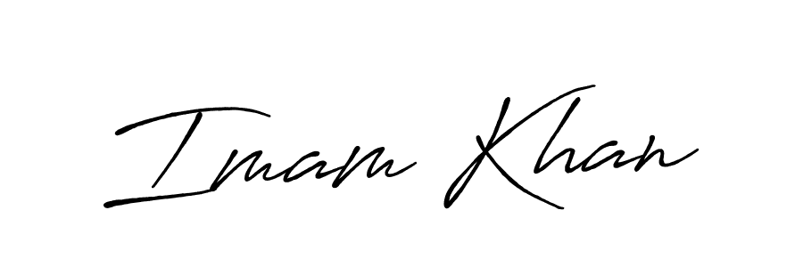 Once you've used our free online signature maker to create your best signature Antro_Vectra_Bolder style, it's time to enjoy all of the benefits that Imam Khan name signing documents. Imam Khan signature style 7 images and pictures png