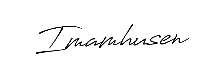 How to Draw Imamhusen signature style? Antro_Vectra_Bolder is a latest design signature styles for name Imamhusen. Imamhusen signature style 7 images and pictures png