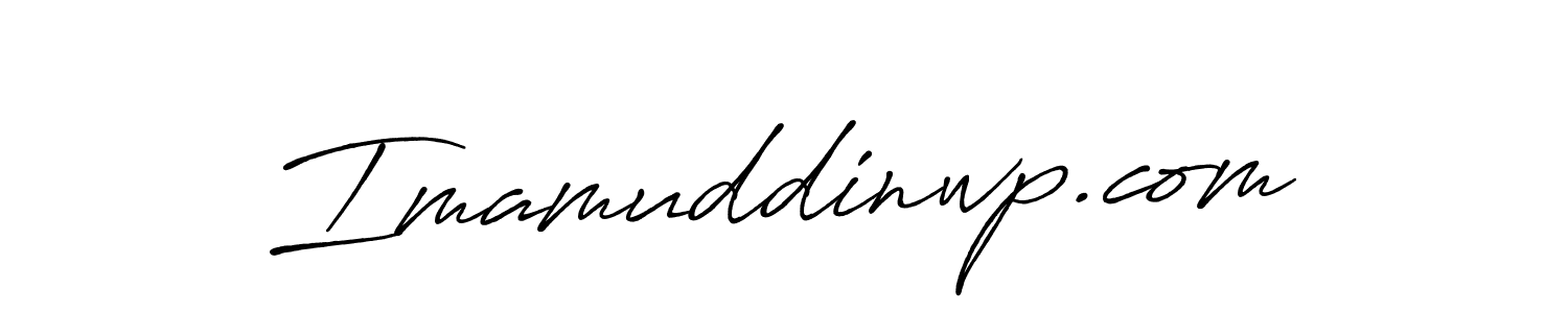 Similarly Antro_Vectra_Bolder is the best handwritten signature design. Signature creator online .You can use it as an online autograph creator for name Imamuddinwp.com. Imamuddinwp.com signature style 7 images and pictures png