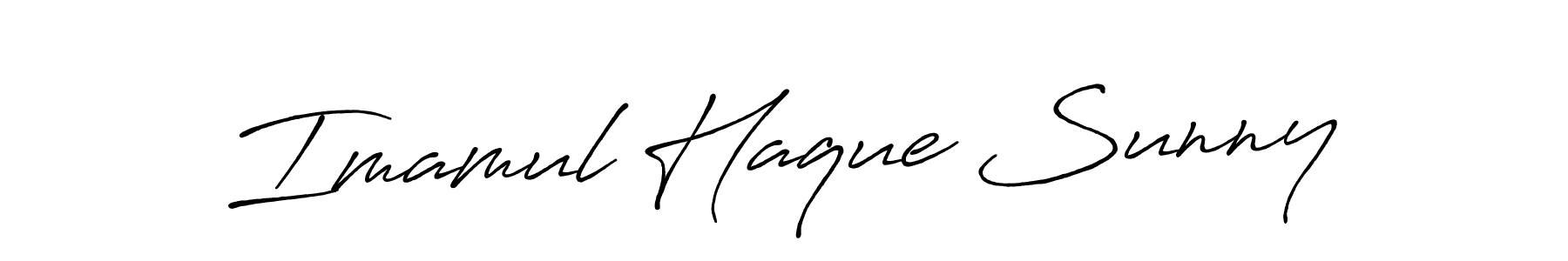 if you are searching for the best signature style for your name Imamul Haque Sunny. so please give up your signature search. here we have designed multiple signature styles  using Antro_Vectra_Bolder. Imamul Haque Sunny signature style 7 images and pictures png