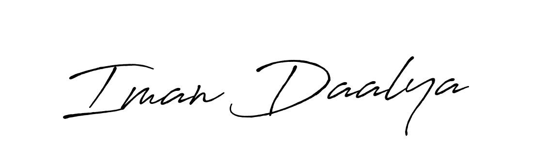 How to Draw Iman Daalya signature style? Antro_Vectra_Bolder is a latest design signature styles for name Iman Daalya. Iman Daalya signature style 7 images and pictures png