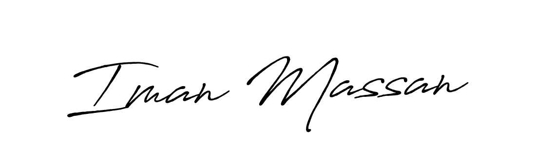 Once you've used our free online signature maker to create your best signature Antro_Vectra_Bolder style, it's time to enjoy all of the benefits that Iman Massan name signing documents. Iman Massan signature style 7 images and pictures png