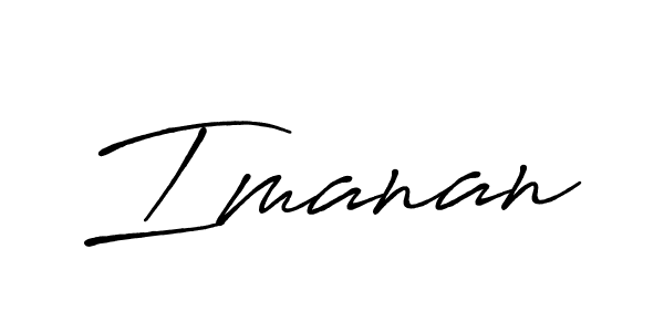 Use a signature maker to create a handwritten signature online. With this signature software, you can design (Antro_Vectra_Bolder) your own signature for name Imanan. Imanan signature style 7 images and pictures png