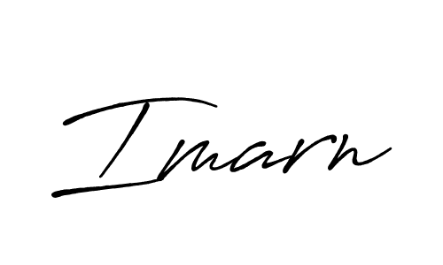 You should practise on your own different ways (Antro_Vectra_Bolder) to write your name (Imarn) in signature. don't let someone else do it for you. Imarn signature style 7 images and pictures png