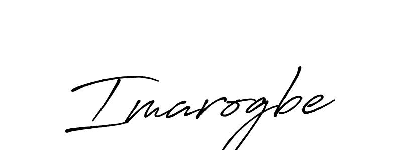 Imarogbe stylish signature style. Best Handwritten Sign (Antro_Vectra_Bolder) for my name. Handwritten Signature Collection Ideas for my name Imarogbe. Imarogbe signature style 7 images and pictures png