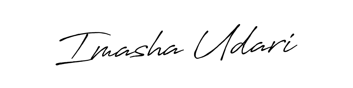 Also we have Imasha Udari name is the best signature style. Create professional handwritten signature collection using Antro_Vectra_Bolder autograph style. Imasha Udari signature style 7 images and pictures png