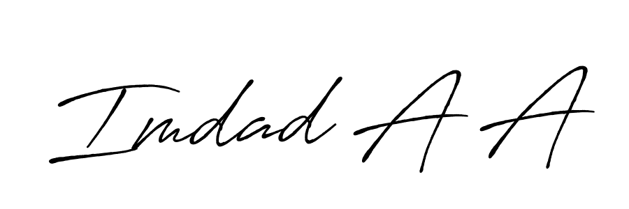 Make a short Imdad A A signature style. Manage your documents anywhere anytime using Antro_Vectra_Bolder. Create and add eSignatures, submit forms, share and send files easily. Imdad A A signature style 7 images and pictures png