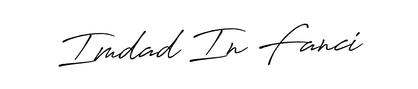 Make a beautiful signature design for name Imdad In Fanci. With this signature (Antro_Vectra_Bolder) style, you can create a handwritten signature for free. Imdad In Fanci signature style 7 images and pictures png