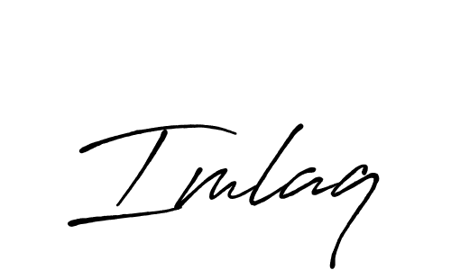 Imlaq stylish signature style. Best Handwritten Sign (Antro_Vectra_Bolder) for my name. Handwritten Signature Collection Ideas for my name Imlaq. Imlaq signature style 7 images and pictures png