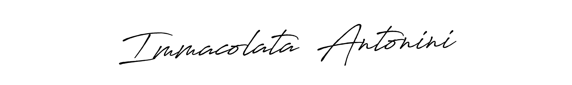 This is the best signature style for the Immacolata  Antonini name. Also you like these signature font (Antro_Vectra_Bolder). Mix name signature. Immacolata  Antonini signature style 7 images and pictures png