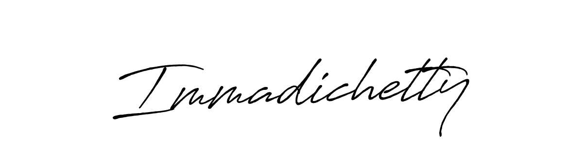 Here are the top 10 professional signature styles for the name Immadichetty. These are the best autograph styles you can use for your name. Immadichetty signature style 7 images and pictures png