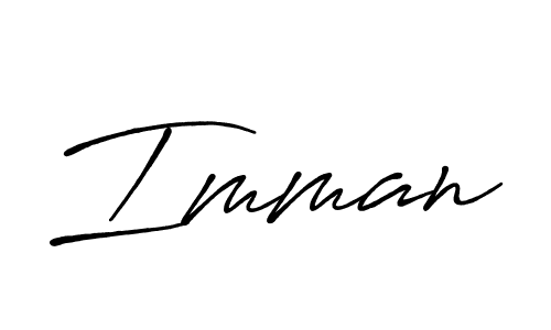 if you are searching for the best signature style for your name Imman. so please give up your signature search. here we have designed multiple signature styles  using Antro_Vectra_Bolder. Imman signature style 7 images and pictures png