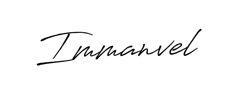 It looks lik you need a new signature style for name Immanvel. Design unique handwritten (Antro_Vectra_Bolder) signature with our free signature maker in just a few clicks. Immanvel signature style 7 images and pictures png