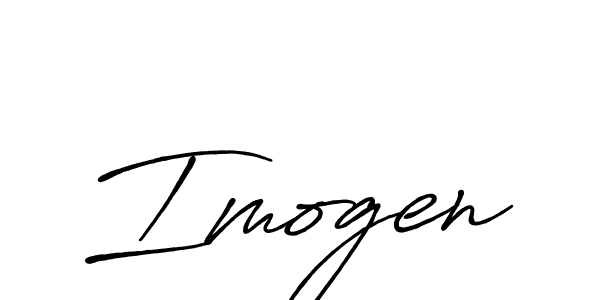Best and Professional Signature Style for Imogen. Antro_Vectra_Bolder Best Signature Style Collection. Imogen signature style 7 images and pictures png