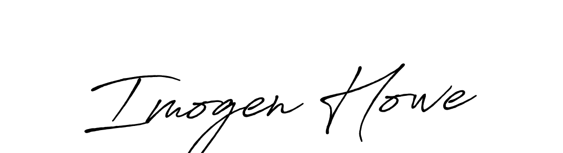 Imogen Howe stylish signature style. Best Handwritten Sign (Antro_Vectra_Bolder) for my name. Handwritten Signature Collection Ideas for my name Imogen Howe. Imogen Howe signature style 7 images and pictures png