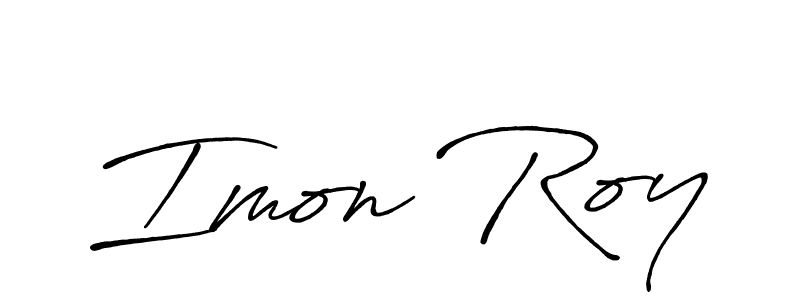 Check out images of Autograph of Imon Roy name. Actor Imon Roy Signature Style. Antro_Vectra_Bolder is a professional sign style online. Imon Roy signature style 7 images and pictures png