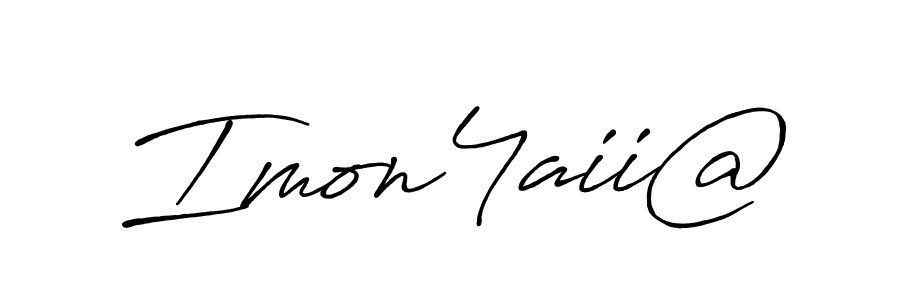 Antro_Vectra_Bolder is a professional signature style that is perfect for those who want to add a touch of class to their signature. It is also a great choice for those who want to make their signature more unique. Get Imon4aii@ name to fancy signature for free. Imon4aii@ signature style 7 images and pictures png