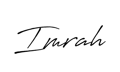 You should practise on your own different ways (Antro_Vectra_Bolder) to write your name (Imrah) in signature. don't let someone else do it for you. Imrah signature style 7 images and pictures png