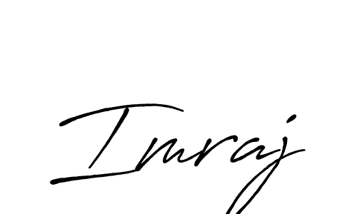 It looks lik you need a new signature style for name Imraj. Design unique handwritten (Antro_Vectra_Bolder) signature with our free signature maker in just a few clicks. Imraj signature style 7 images and pictures png