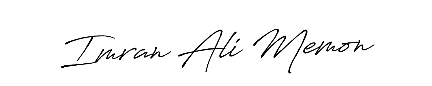 if you are searching for the best signature style for your name Imran Ali Memon. so please give up your signature search. here we have designed multiple signature styles  using Antro_Vectra_Bolder. Imran Ali Memon signature style 7 images and pictures png