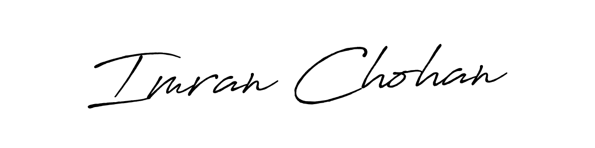 Once you've used our free online signature maker to create your best signature Antro_Vectra_Bolder style, it's time to enjoy all of the benefits that Imran Chohan name signing documents. Imran Chohan signature style 7 images and pictures png