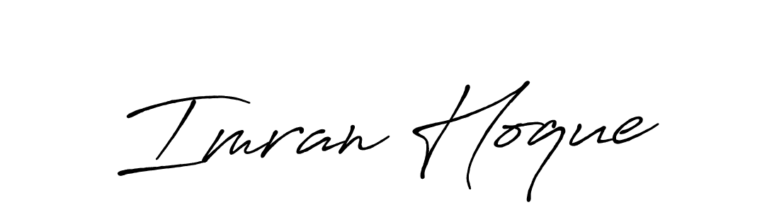 The best way (Antro_Vectra_Bolder) to make a short signature is to pick only two or three words in your name. The name Imran Hoque include a total of six letters. For converting this name. Imran Hoque signature style 7 images and pictures png