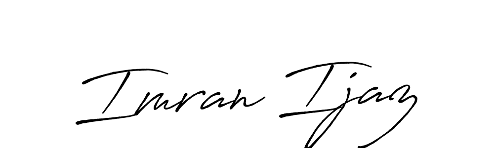 How to make Imran Ijaz signature? Antro_Vectra_Bolder is a professional autograph style. Create handwritten signature for Imran Ijaz name. Imran Ijaz signature style 7 images and pictures png