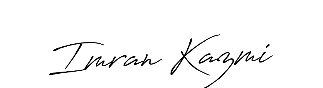 if you are searching for the best signature style for your name Imran Kazmi. so please give up your signature search. here we have designed multiple signature styles  using Antro_Vectra_Bolder. Imran Kazmi signature style 7 images and pictures png
