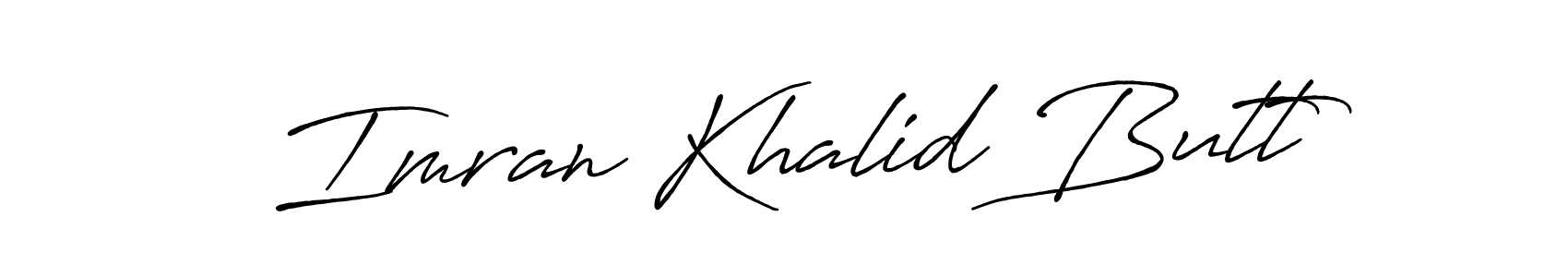 Also You can easily find your signature by using the search form. We will create Imran Khalid Butt name handwritten signature images for you free of cost using Antro_Vectra_Bolder sign style. Imran Khalid Butt signature style 7 images and pictures png