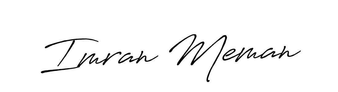 Make a beautiful signature design for name Imran Meman. Use this online signature maker to create a handwritten signature for free. Imran Meman signature style 7 images and pictures png