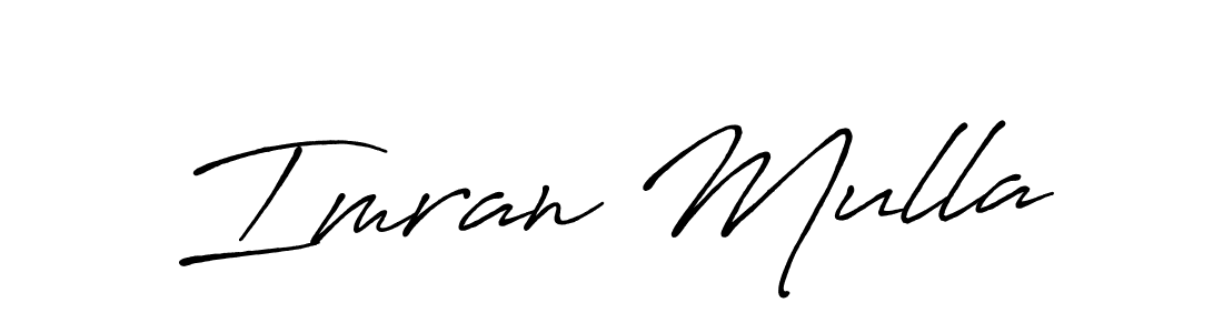 The best way (Antro_Vectra_Bolder) to make a short signature is to pick only two or three words in your name. The name Imran Mulla include a total of six letters. For converting this name. Imran Mulla signature style 7 images and pictures png