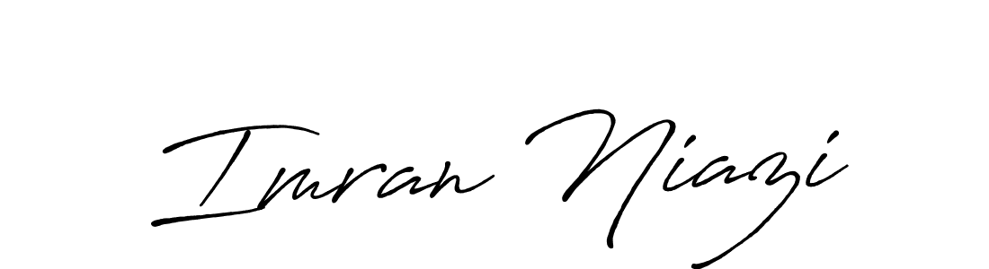 It looks lik you need a new signature style for name Imran Niazi. Design unique handwritten (Antro_Vectra_Bolder) signature with our free signature maker in just a few clicks. Imran Niazi signature style 7 images and pictures png