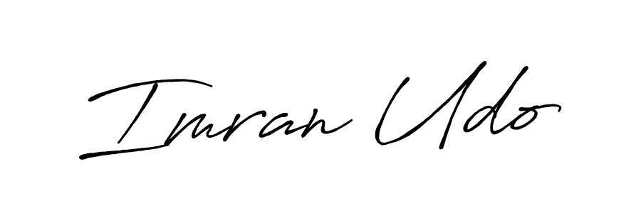 Once you've used our free online signature maker to create your best signature Antro_Vectra_Bolder style, it's time to enjoy all of the benefits that Imran Udo name signing documents. Imran Udo signature style 7 images and pictures png