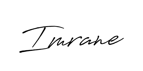 You should practise on your own different ways (Antro_Vectra_Bolder) to write your name (Imrane) in signature. don't let someone else do it for you. Imrane signature style 7 images and pictures png