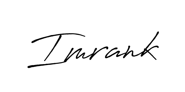 Antro_Vectra_Bolder is a professional signature style that is perfect for those who want to add a touch of class to their signature. It is also a great choice for those who want to make their signature more unique. Get Imrank name to fancy signature for free. Imrank signature style 7 images and pictures png