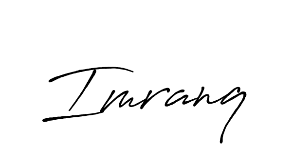 Similarly Antro_Vectra_Bolder is the best handwritten signature design. Signature creator online .You can use it as an online autograph creator for name Imranq. Imranq signature style 7 images and pictures png