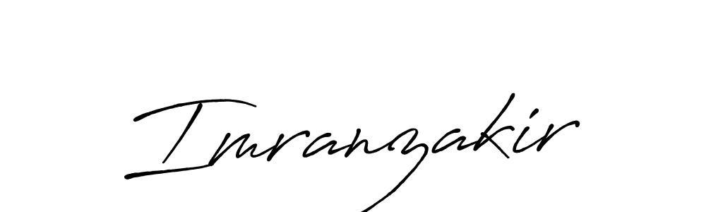 Also You can easily find your signature by using the search form. We will create Imranzakir name handwritten signature images for you free of cost using Antro_Vectra_Bolder sign style. Imranzakir signature style 7 images and pictures png