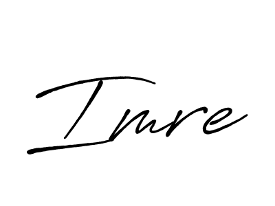 Also we have Imre name is the best signature style. Create professional handwritten signature collection using Antro_Vectra_Bolder autograph style. Imre signature style 7 images and pictures png
