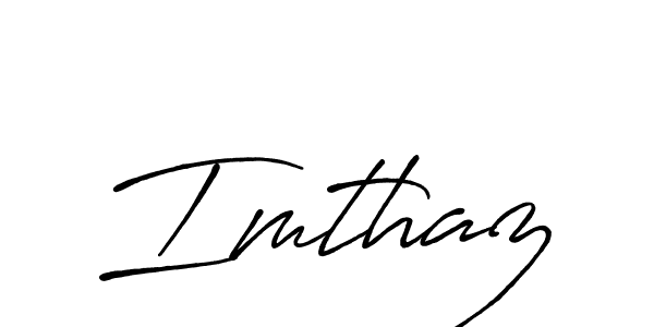 Make a beautiful signature design for name Imthaz. With this signature (Antro_Vectra_Bolder) style, you can create a handwritten signature for free. Imthaz signature style 7 images and pictures png